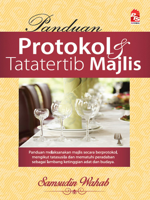 Cover image for Panduan Protokol dan Tatatertib Majlis
